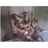 Image 2 : Chinese Ceramic Painted Fu Dog on Ball 10" Tall
