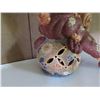 Image 3 : Chinese Ceramic Painted Fu Dog on Ball 10" Tall