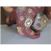 Image 8 : Chinese Ceramic Painted Fu Dog on Ball 10" Tall