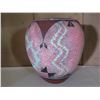 Image 5 : Australian Aboriginal Ceramic Vase Signed & Certified 7" Tall