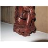 Image 8 : Carved Wooden Figurine, Asian Man w/ Children 12" Tall