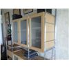 Image 8 : Cabinets & 3-Drawer Stand 58"x15"x75.5"H (wall art & sound system not included)