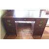 Image 1 : Asian Wood Desk w/ 7 Drawers 48"x 24"x 30"H