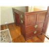 Image 2 : Asian Wood Desk w/ 7 Drawers 48"x 24"x 30"H