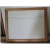 Image 8 : Framed Art, Abstract, Oil on Canvas, Signed, Blue & White 30" x 24.5"