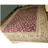 Image 1 : Persian Wool Area Rug, Red/White/Blue 14' x 10'3"