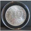 Image 1 : 1887 Morgan Silver Dollar w/ Clear Case