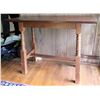 Image 1 : Wooden Side Table 36"x 18" x 28"H
