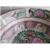 Image 8 : 2 Rimmed Famille Rose Soup Bowl & Spoon, Hong Kong 8" Dia