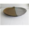 Image 2 : Qty 2 Ceramic Platters, Leaf Motif 10.5" Dia
