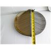 Image 8 : Qty 2 Ceramic Platters, Leaf Motif 10.5" Dia