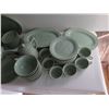 Image 2 : Asian Ceramic Tableware, Green, Incomplete