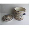 Image 8 : Qty 7 Ceramicas De Coimbra Portugal Pottery Serving Dishes, Handpainted Signed
