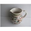 Image 24 : Qty 4  Portuguese Pottery Pitchers & Lidded Jar, Handpainted