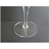 Image 8 : Qty 10 Etched Wine Glasses