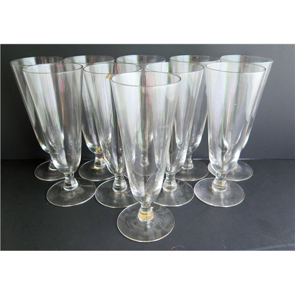 Qty 10 Parfait Glasses, Clear, Sweden