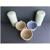 Image 2 : Qty 5 Ceramic Teacups (Williams & Sonoma) & Lidded Cups (Chinese)