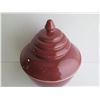 Image 2 : Ceramic Lidded Bowl, Thailand Red
