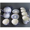 Image 1 : Qty 14 Russian Porcelain Tea Set, 2 Teapots, 6 Teacups & Saucers