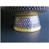 Image 8 : Thai Benjarong Porcelain Lidded Bowl w/ Stand 12.5" Tall