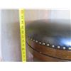 Image 8 : Wood Upholstered Bar Stool w/Curved Legs 29" Tall