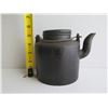 Image 11 : Chinese Clay Teapot, Cylinder Brown 5.5"Tall