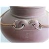 Image 11 : Chinese Yixing Clay Teapot w/ Metal Handle, Terracotta Maker's Mark 5.5" Tall
