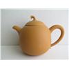 Image 1 : Chinese Yixing Clay Teapot, Yellow Maker's Mark  4.5" Tall