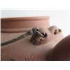 Image 16 : Chinese Yixing Clay Teapot, Inscribed Chinese Symbols Terracotta 6" Tall