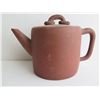 Image 1 : Chinese Clay Teapot, Terracotta, Maker's Mark 4" Tall