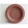 Image 8 : Chinese Clay Teapot w/Metal Handle, Terracotta, Maker's Mark, 5" Tall