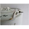 Image 8 : Ching Dynasty Porcelain Teapot w/ Wax Seal Authentication, Women & Chinese Symbols 5" Tall
