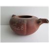 Image 2 : Chinese Yixing Teapot w/Wax Seal Authentication, Inscribed Chinese Symbols 3" Tall (No Lid)