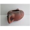 Image 3 : Chinese Yixing Teapot w/Wax Seal Authentication, Inscribed Chinese Symbols 3" Tall (No Lid)
