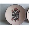 Image 2 : Qty 3 Kewa Pueblo Pottery Dishes, Signed Dean Reano 1 item Broken