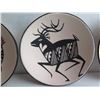 Image 3 : Qty 3 Kewa Pueblo Pottery Dishes, Signed Dean Reano 1 item Broken