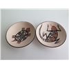 Image 8 : Qty 3 Kewa Pueblo Pottery Dishes, Signed Dean Reano 1 item Broken