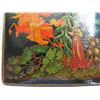 Image 2 : Russian Lacquered Trinket Box, Square  Painted w/Authentication