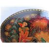 Image 2 : Russian Lacquered Trinket Box, Oval Hand Painted Signed 3.75" W