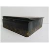 Image 8 : Russian Lacquered Trinket Box, Square Hinged Lid Hand Painted w/ Authentication 4.75" W
