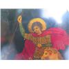 Image 2 : Russian Lacquered Trinket Box, Oval  4.5" W