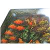 Image 2 : Russian Lacquer Jewelry Box, Hexagon Hand Painted Signed 5" W