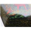 Image 8 : Russian Lacquer Jewelry Box, Hexagon Hand Painted Signed 5" W
