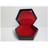 Image 8 : Russian Lacquer Jewelry Box, Hexagonal Hand Painted w/Authentication 5" W