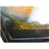 Image 8 : Russian Lacquer Jewelry Box, Hexagonal Hand Painted Signed, 6"W