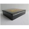 Image 8 : Russian Lacquer Jewelry Box, Rectangular Hinged Lid Hand Painted Signed 5.5"x 7"