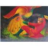 Image 3 : Russian Lacquer Jewelry Box, Rectangular Hand Painted, Signed 4.25"x 6.25"