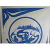 Image 2 : Framed Art, Blue & White Landscape Ltd. Ed. 50/180 Signed Print, Charles Elliott 21" x 23"