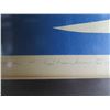 Image 8 : Framed Art, Blue & White Landscape Ltd. Ed. 50/180 Signed Print, Charles Elliott 21" x 23"