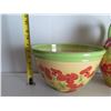Image 26 : Qty 3 French Ceramic Dishware, 2 Pitchers, 1 Bowl 11" Dia, Patrick (Poterie) Galtie  Signed
